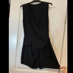 Zara black romper size small